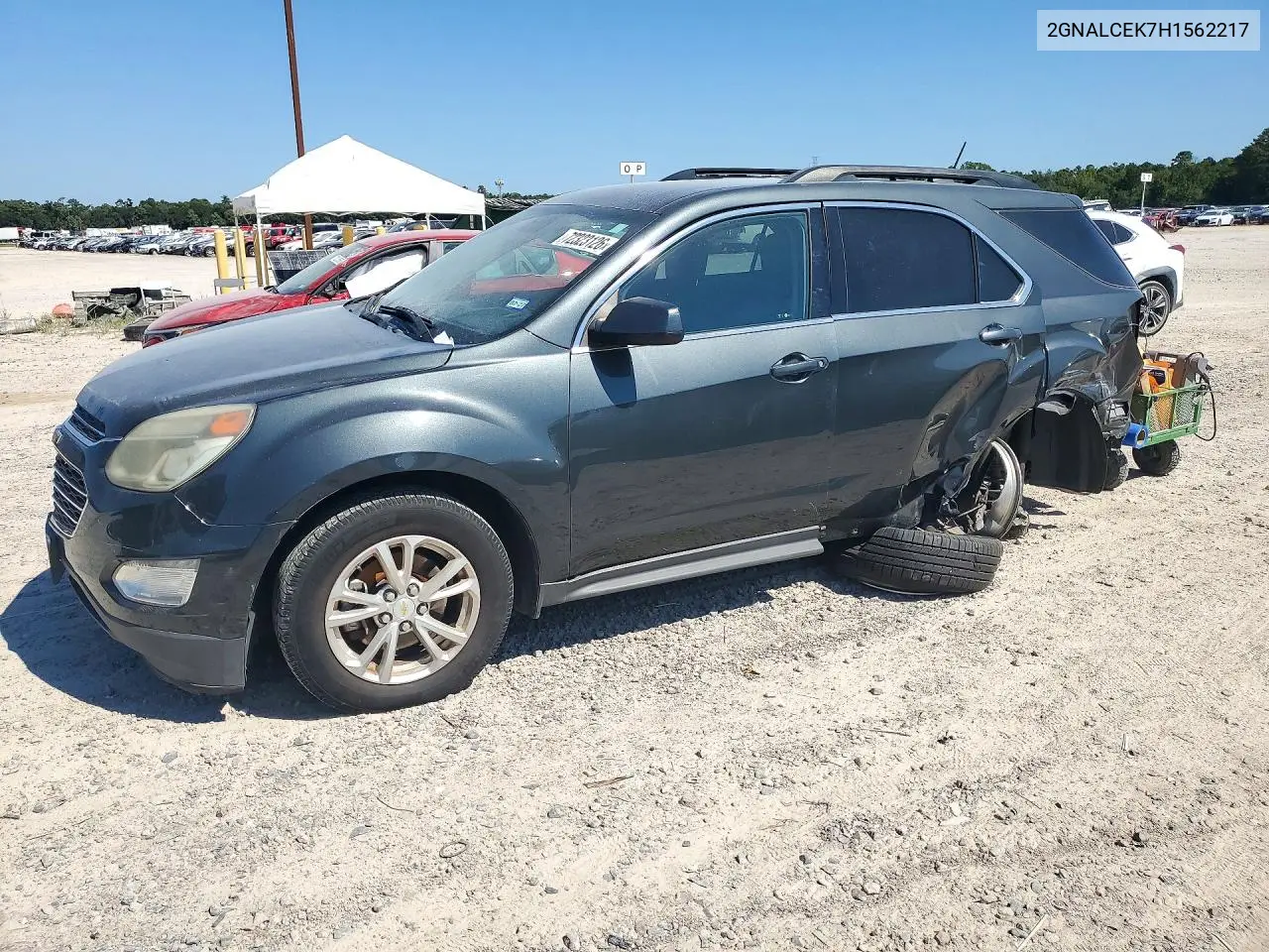2017 Chevrolet Equinox Lt VIN 2GNALCEK7H1562217 фото 1