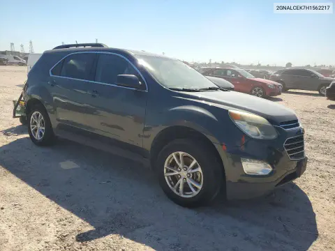 2017 Chevrolet Equinox Lt VIN 2GNALCEK7H1562217 фото 4