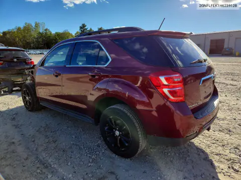 2017 Chevrolet Equinox Lt VIN 2GNFLFEK1H6239128 фото 2