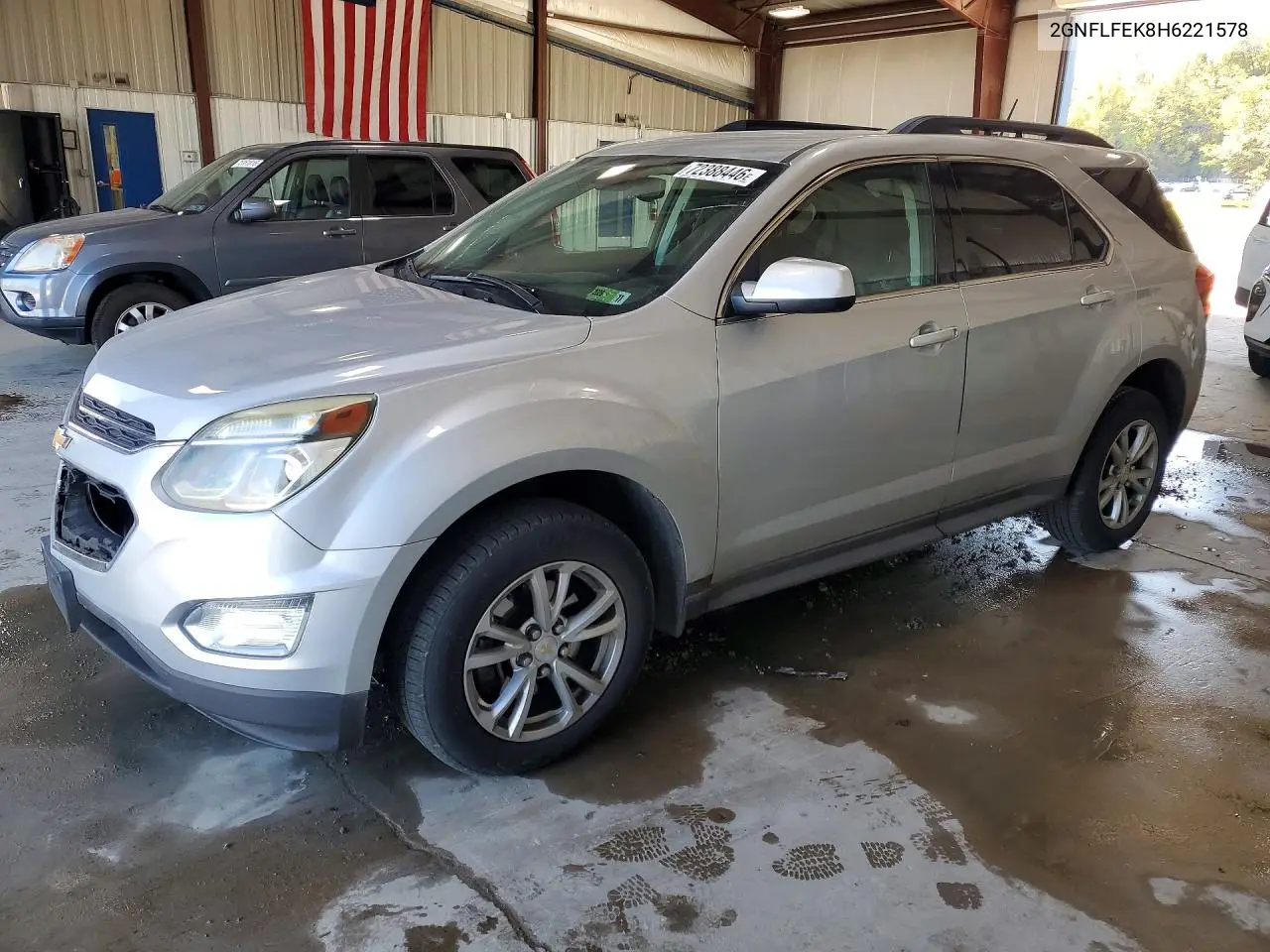 2017 Chevrolet Equinox Lt VIN 2GNFLFEK8H6221578 фото 1