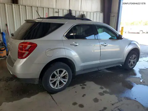 2017 Chevrolet Equinox Lt VIN 2GNFLFEK8H6221578 фото 3