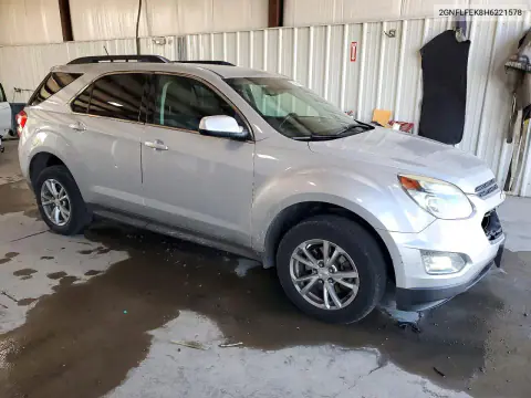 2017 Chevrolet Equinox Lt VIN 2GNFLFEK8H6221578 фото 4