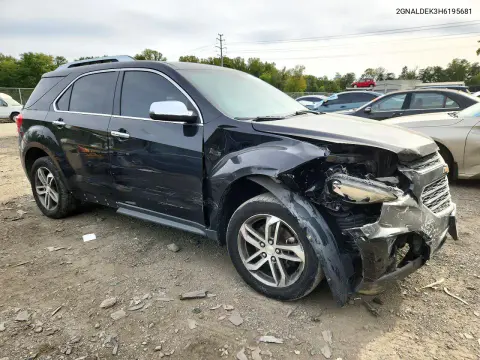2017 Chevrolet Equinox Premier VIN 2GNALDEK3H6195681 фото 4