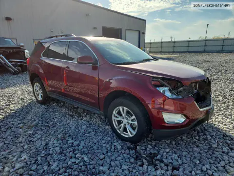 2017 Chevrolet Equinox Lt VIN 2GNFLFEK2H6161491 фото 4