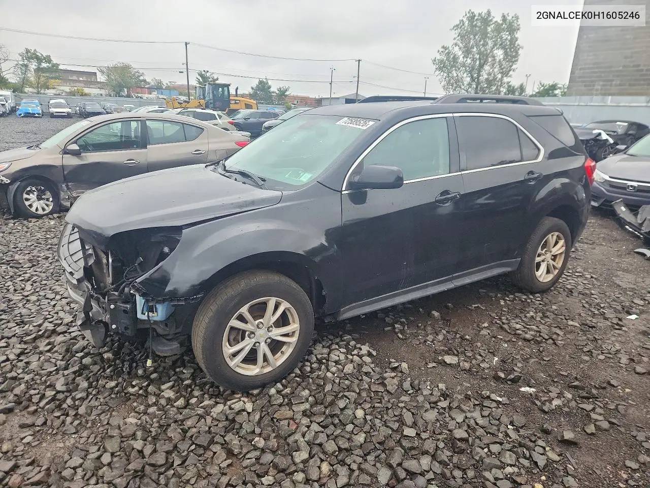 2017 Chevrolet Equinox Lt VIN 2GNALCEK0H1605246 фото 1