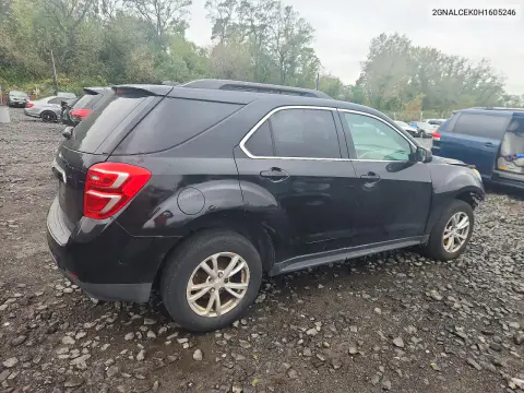 2017 Chevrolet Equinox Lt VIN 2GNALCEK0H1605246 фото 3
