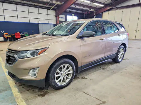 2GNAXREVXJ6176238 — 2018 Chevrolet Equinox, Передняя часть (Front End), фото до ремонта