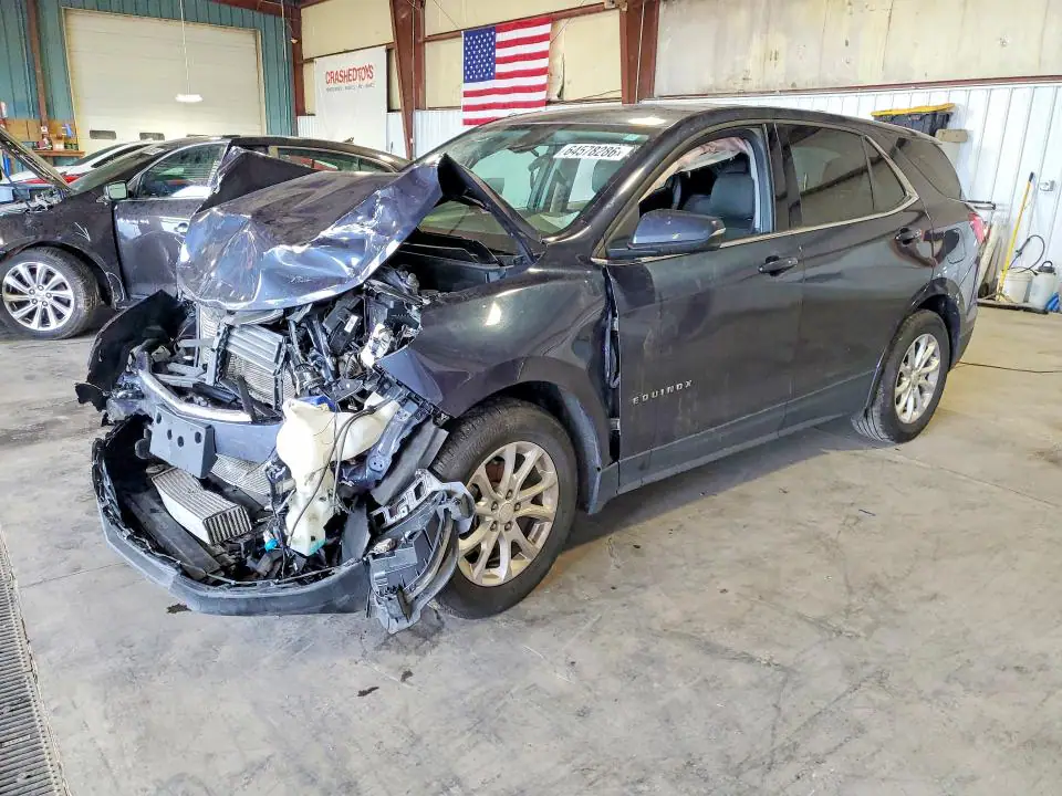 3GNAXJEV6JL337004 Chevrolet Equinox 2018 — повреждение Передняя часть, фото до ремонта