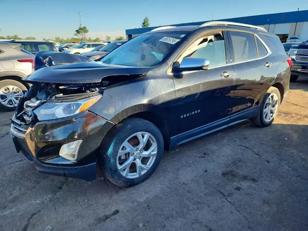 2GNAXVEV0J6324082 — 2018 Chevrolet Equinox, Передняя часть (Front End), фото до ремонта