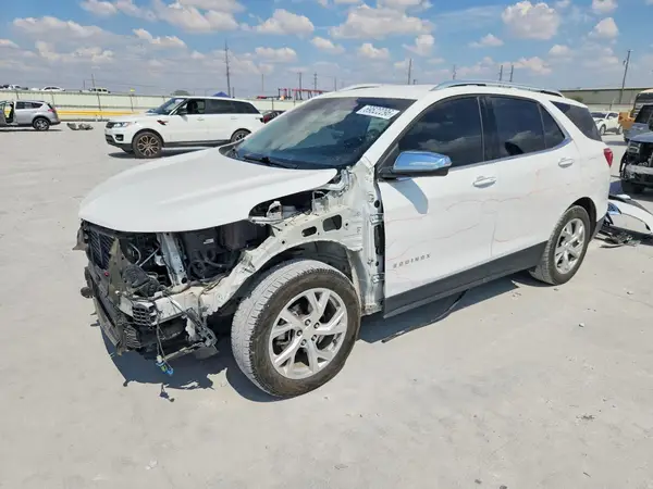 3GNAXMEV0JS535035 — 2018 Chevrolet Equinox, Передняя часть (Front End), фото до ремонта