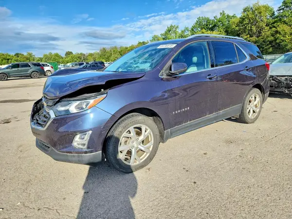 3GNAXTEX7JS576239 — 2018 Chevrolet Equinox, Передняя часть (Front End), фото до ремонта