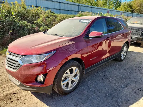 3GNAXKEX4JS504487 — 2018 Chevrolet Equinox, Передняя часть (Front End), фото до ремонта