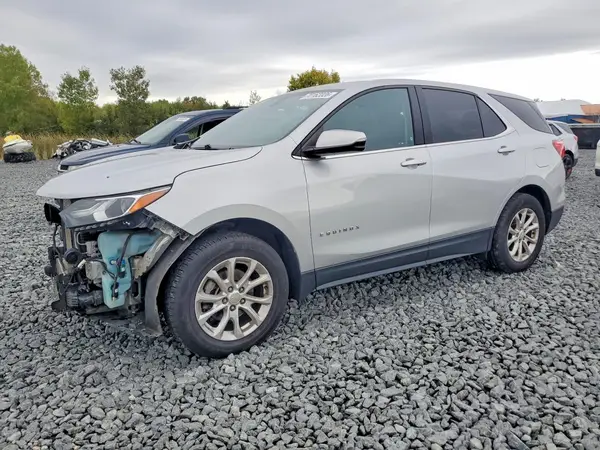 2GNAXSEV5J6293748 — 2018 Chevrolet Equinox, Передняя часть (Front End), фото до ремонта