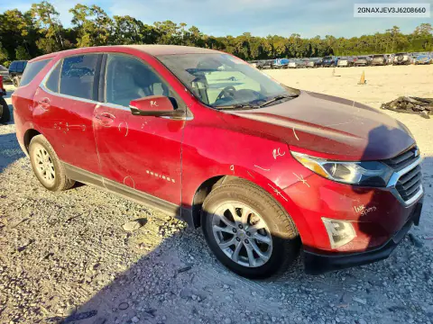 2018 Chevrolet Equinox Lt VIN 2GNAXJEV3J6208660 фото 4