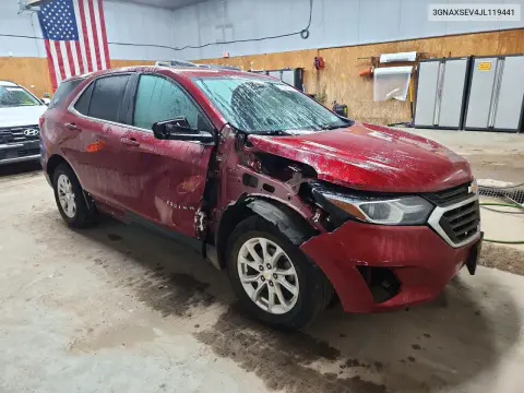 2018 Chevrolet Equinox Lt VIN 3GNAXSEV4JL119441 фото 4