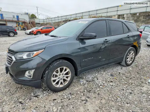 2018 Chevrolet Equinox Ls VIN 3GNAXHEV9JS646240 фото 1
