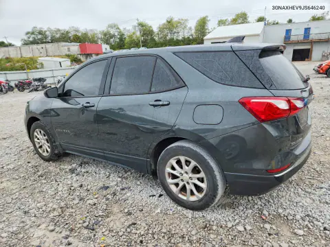 2018 Chevrolet Equinox Ls VIN 3GNAXHEV9JS646240 фото 2
