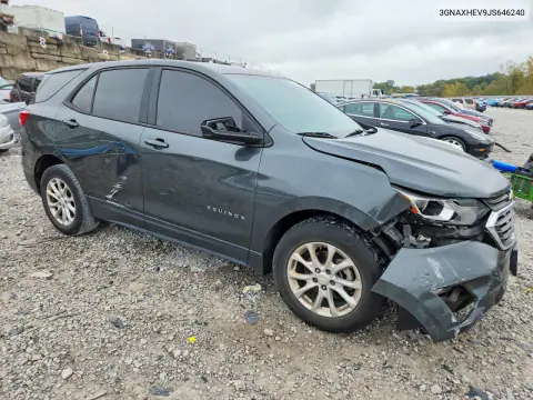 2018 Chevrolet Equinox Ls VIN 3GNAXHEV9JS646240 фото 4