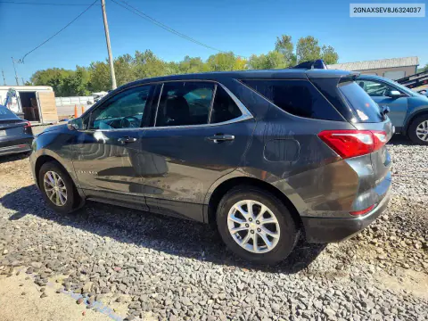 2018 Chevrolet Equinox Lt VIN 2GNAXSEV8J6324037 фото 2