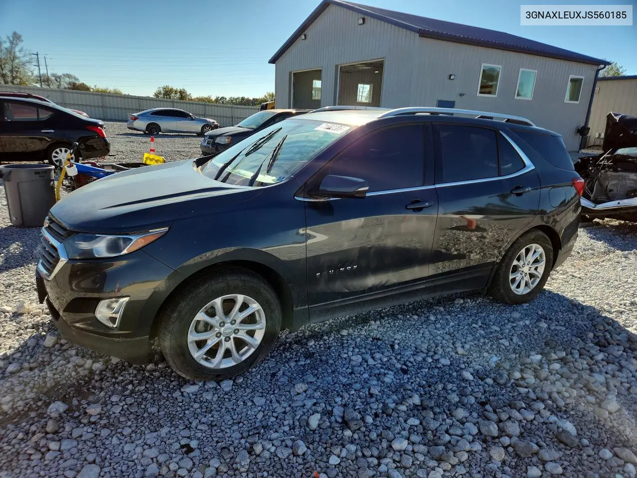 2018 Chevrolet Equinox Lt VIN 3GNAXLEUXJS560185 фото 1