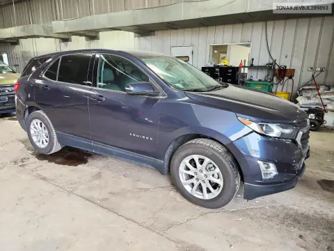 2018 Chevrolet Equinox Lt VIN 3GNAXJEV8JL289893 фото 4