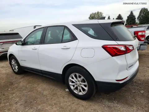 2018 Chevrolet Equinox Ls VIN 3GNAXHEV3JL173302 фото 2