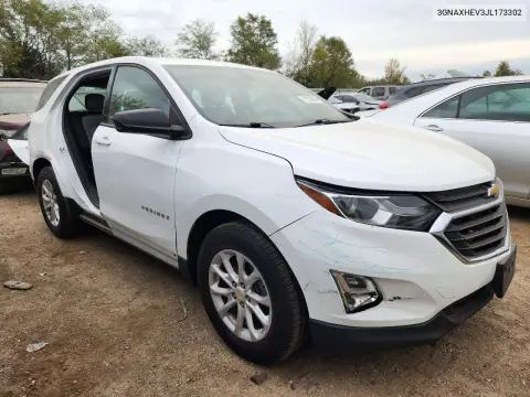 2018 Chevrolet Equinox Ls VIN 3GNAXHEV3JL173302 фото 4