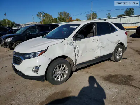 2018 Chevrolet Equinox Lt VIN 2GNAXSEV2J6215718 фото 1
