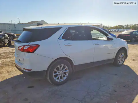 2018 Chevrolet Equinox Lt VIN 2GNAXSEV2J6215718 фото 3