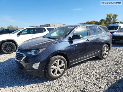 3GNAXTEX9JS529004 — 2018 Chevrolet Equinox, Передняя часть, фото до ремонта
