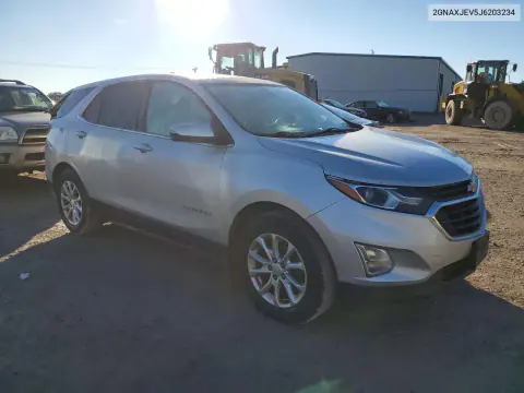 2018 Chevrolet Equinox Lt VIN 2GNAXJEV5J6203234 фото 4