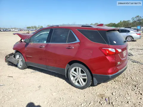 2018 Chevrolet Equinox Premier VIN 2GNAXVEV7J6156179 фото 2