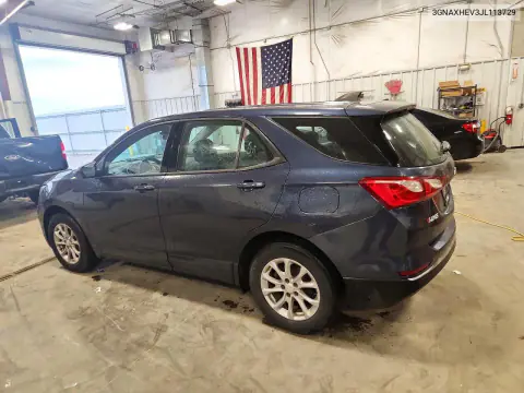 2018 Chevrolet Equinox Ls VIN 3GNAXHEV3JL113729 фото 2