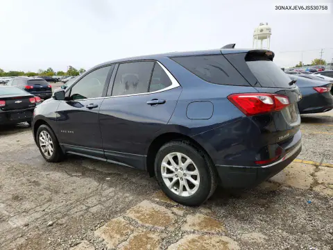 2018 Chevrolet Equinox Lt VIN 3GNAXJEV6JS530758 фото 2