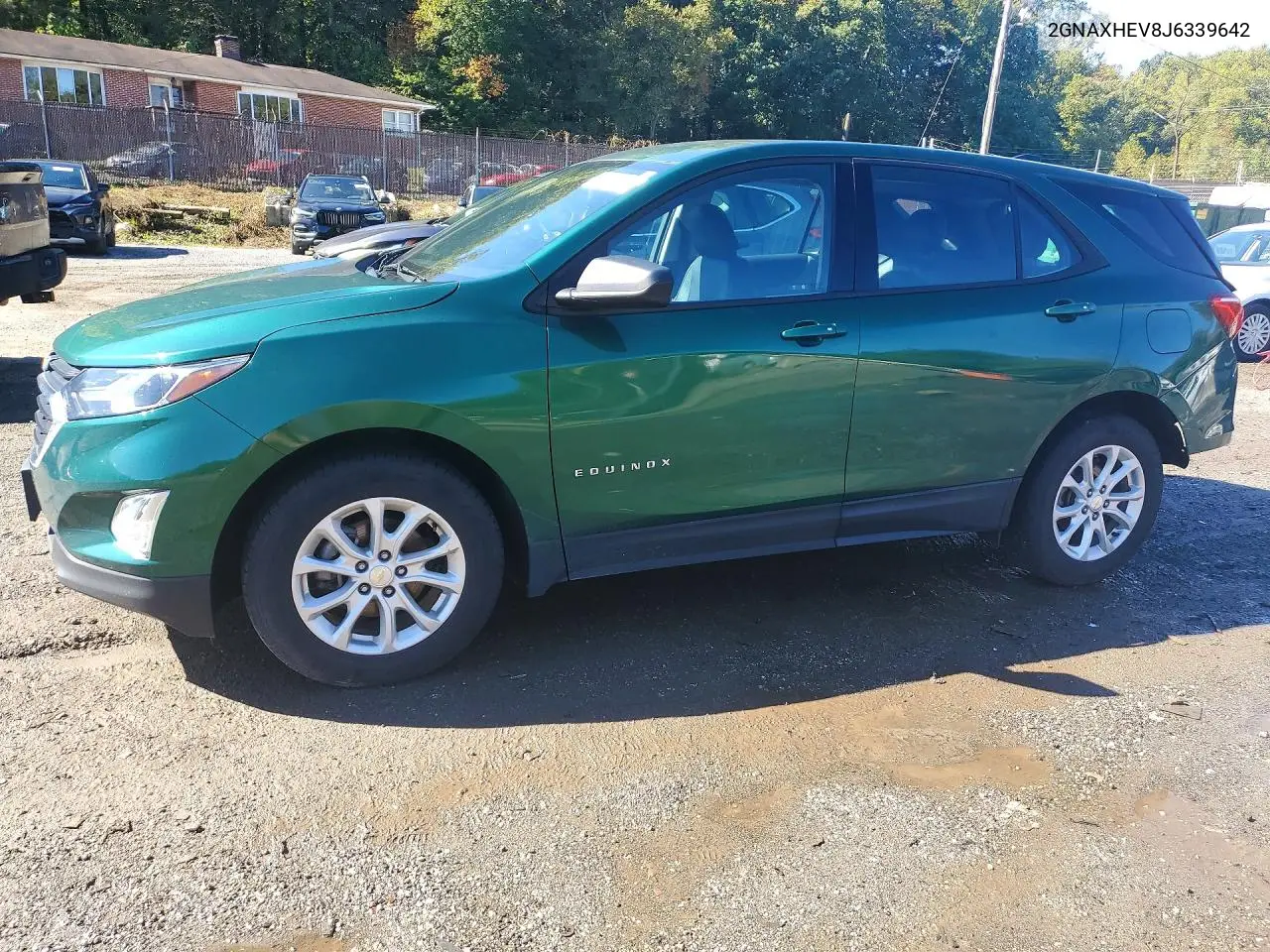 2018 Chevrolet Equinox Ls VIN 2GNAXHEV8J6339642 фото 1