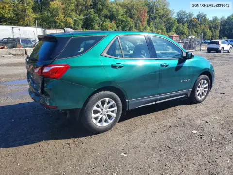 2018 Chevrolet Equinox Ls VIN 2GNAXHEV8J6339642 фото 3