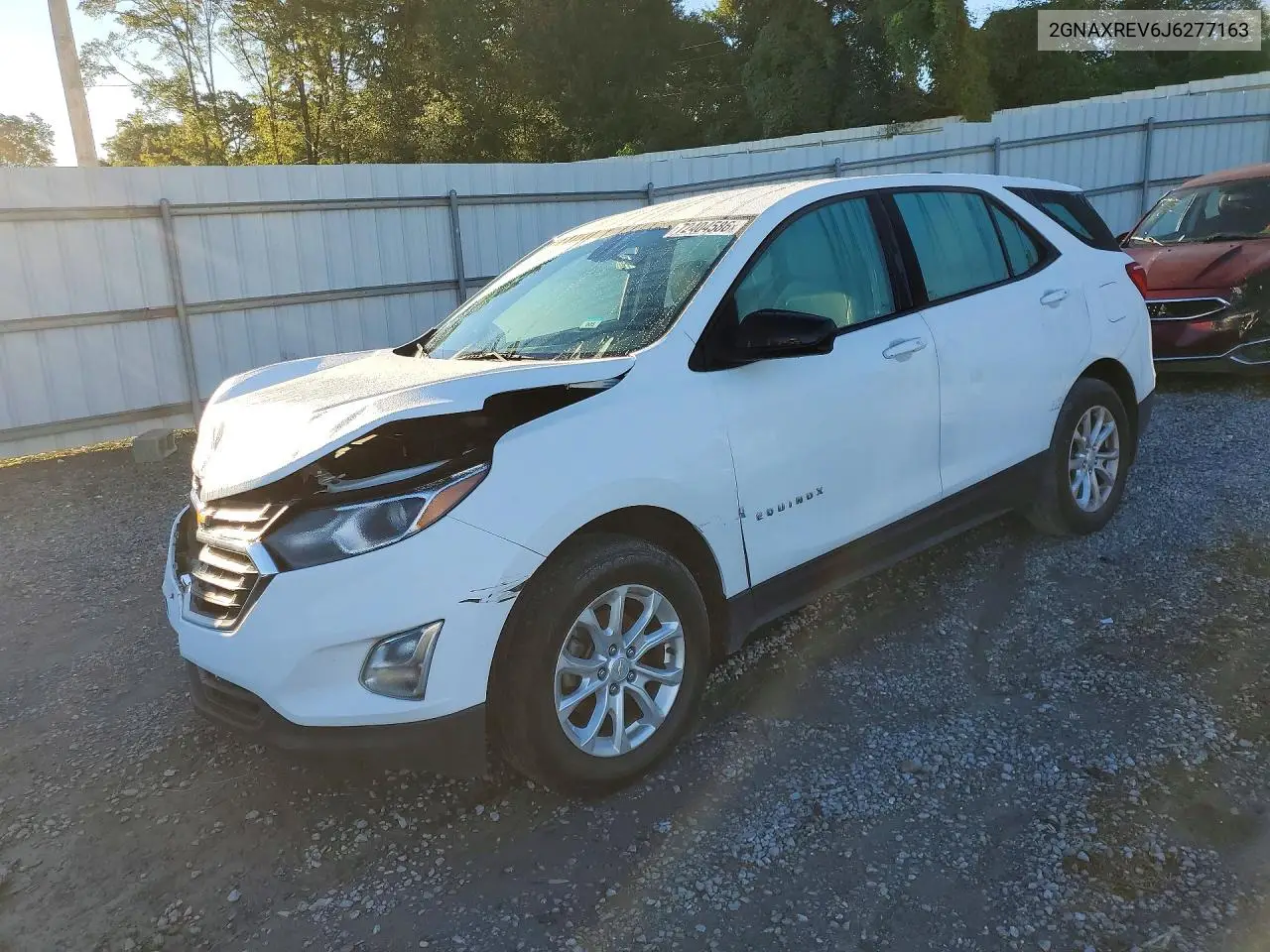 2018 Chevrolet Equinox Ls VIN 2GNAXREV6J6277163 фото 1