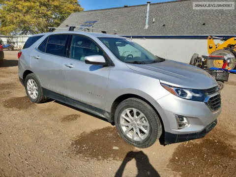 2018 Chevrolet Equinox Lt VIN 3GNAXJEV2JS643087 фото 4