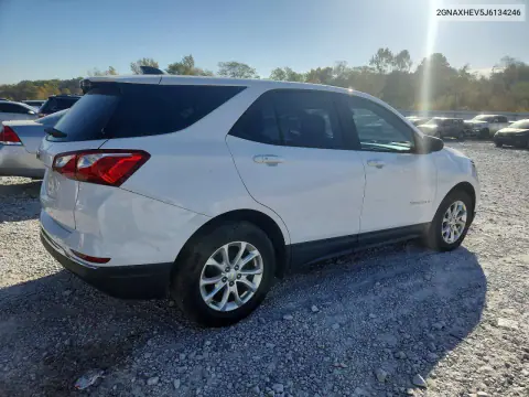 2018 Chevrolet Equinox Ls VIN 2GNAXHEV5J6134246 фото 3