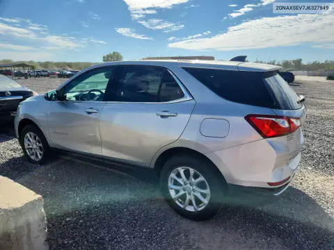 2018 Chevrolet Equinox Lt VIN 2GNAXSEV7J6327849 фото 2