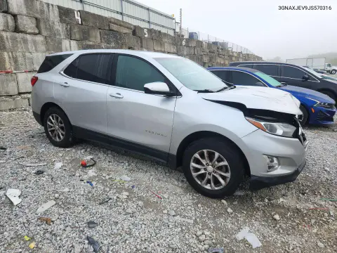 2018 Chevrolet Equinox Lt VIN 3GNAXJEV9JS570316 фото 4