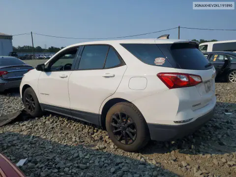 2019 Chevrolet Equinox Ls VIN 3GNAXHEV2KL191890 фото 2