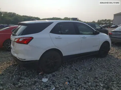 2019 Chevrolet Equinox Ls VIN 3GNAXHEV2KL191890 фото 3