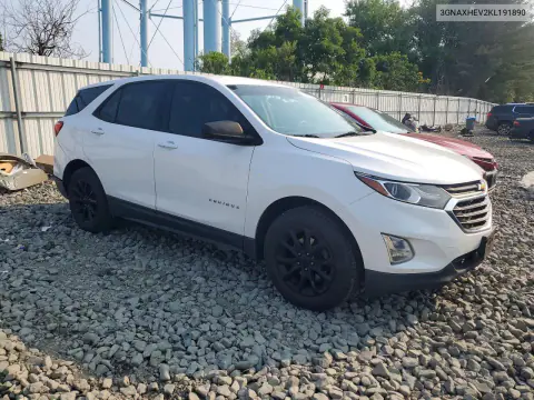 2019 Chevrolet Equinox Ls VIN 3GNAXHEV2KL191890 фото 4