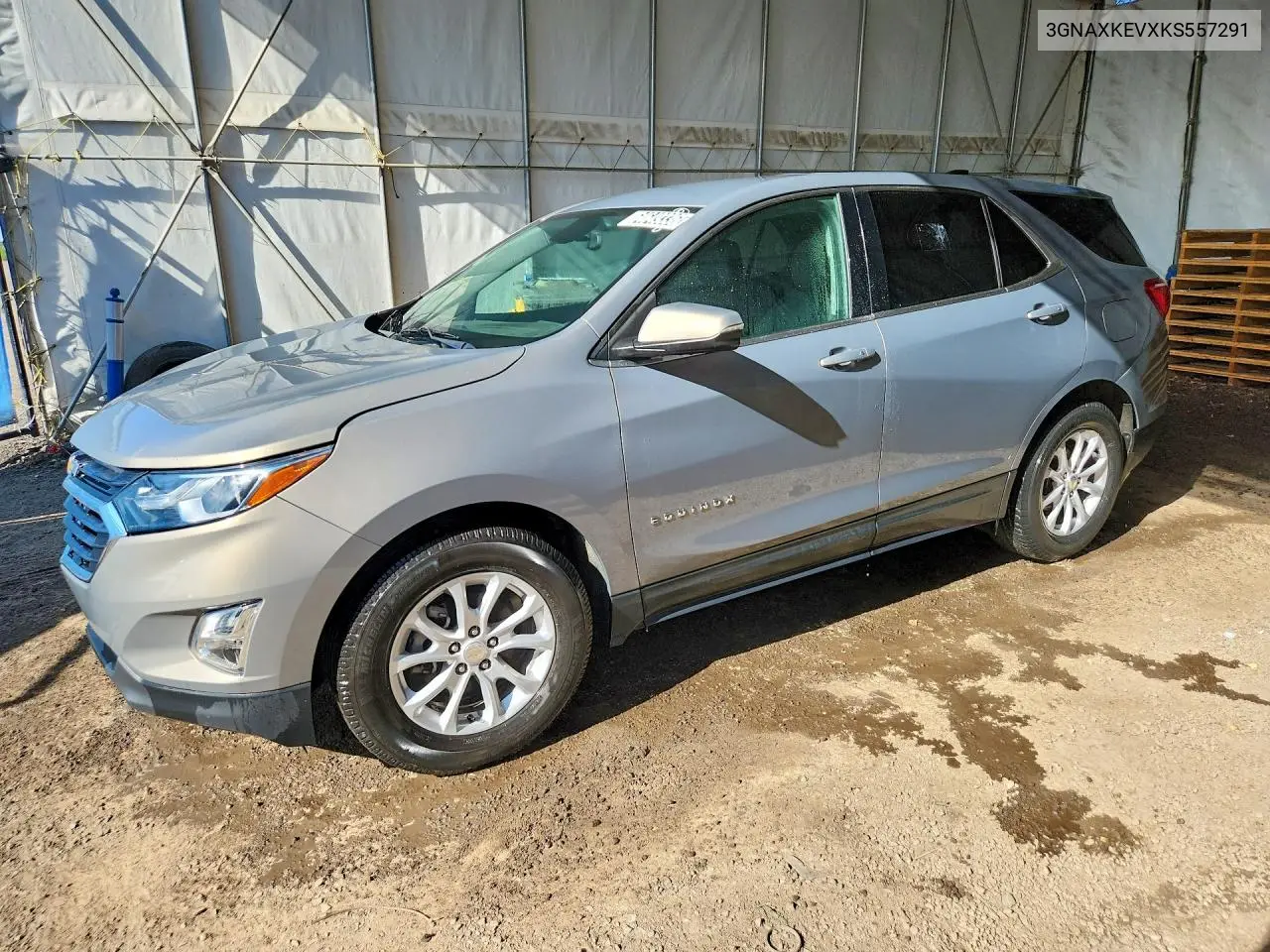 3GNAXKEVXKS557291 Chevrolet Equinox 2019 — повреждение Задняя часть, фото до ремонта