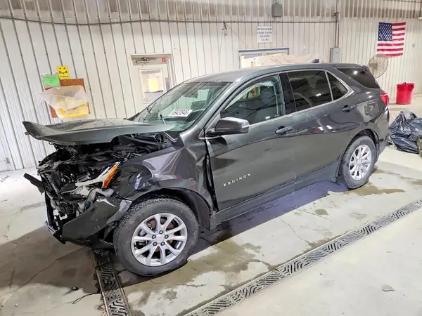 3GNAXUEV1KS592457 — 2019 Chevrolet Equinox, Передняя часть (Front End), фото до ремонта