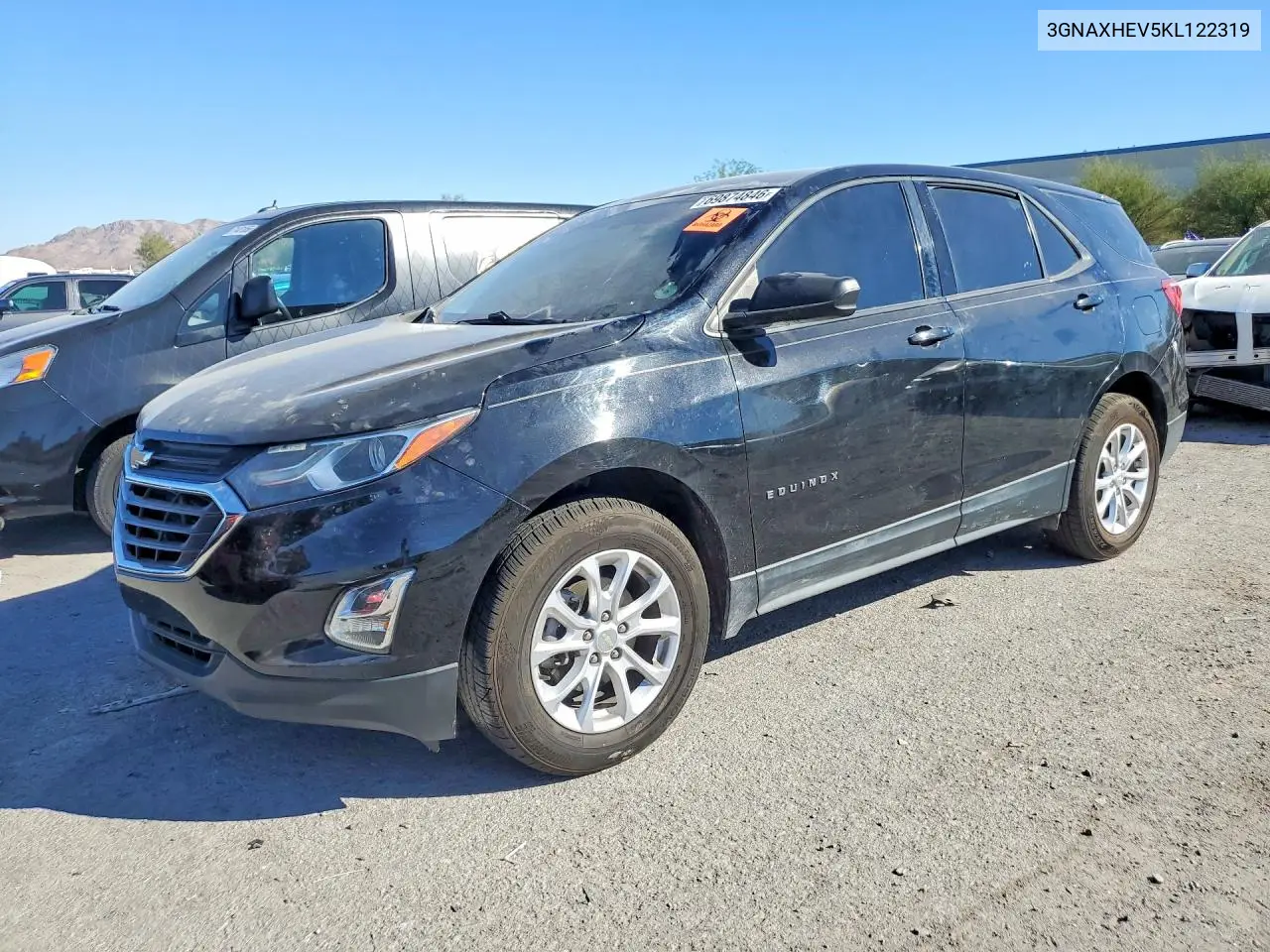 2019 Chevrolet Equinox Ls VIN 3GNAXHEV5KL122319 фото 1