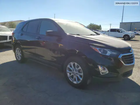 2019 Chevrolet Equinox Ls VIN 3GNAXHEV5KL122319 фото 4