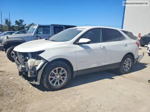 2019 Chevrolet Equinox Lt VIN 3GNAXUEV6KS609740 фото 1