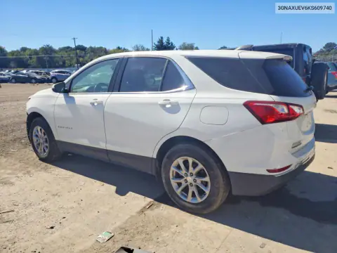 2019 Chevrolet Equinox Lt VIN 3GNAXUEV6KS609740 фото 2